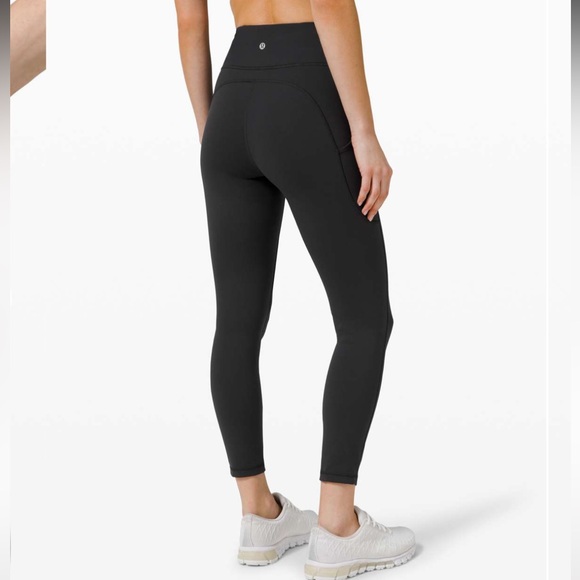 Lululemon Invigorate High-Rise Tight 25" Black Sz.2 - Picture 5 of 9